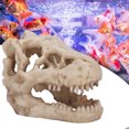 thumbnail image 1 of Aquarium Skull Ornament, Simulation Dinosaur Exquisite Shape Artificial Fish Tank Decor, For Water Plants Decoration, 1 of 8
