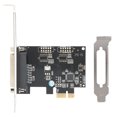 thumbnail image 2 of PCIE à Carte de Port Parallèle Impression LPT PCI E Adaptateur DB25 Extension avec Adaptateur de Carte d'Imprimante LPT de Support Bas, Port DB25 Cartes de Port Parallèle, 2 of 8