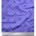 thumbnail image 1 of Soimoi Poly Georgette Fabric Artistic Floral Print Fabric by the Yard 52 Inch Wide, 1 of 5