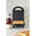 thumbnail image 2 of Gaufrier simple Mainstays, noir mat, 2 of 6