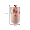 thumbnail image 3 of Feltree Mini Portable LED Salt Stone Lamp Aroma Diffuser USB Rechargeable Colorful Scent Essential Oil Diffuser Lamp for Car Camping Bedroom, 3 of 8