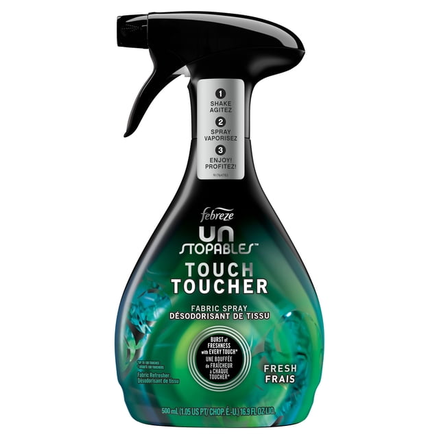 Febreze Unstopables Touch Vaporisateur pour Tissus et Anti-Odeurs, Frais 500mL