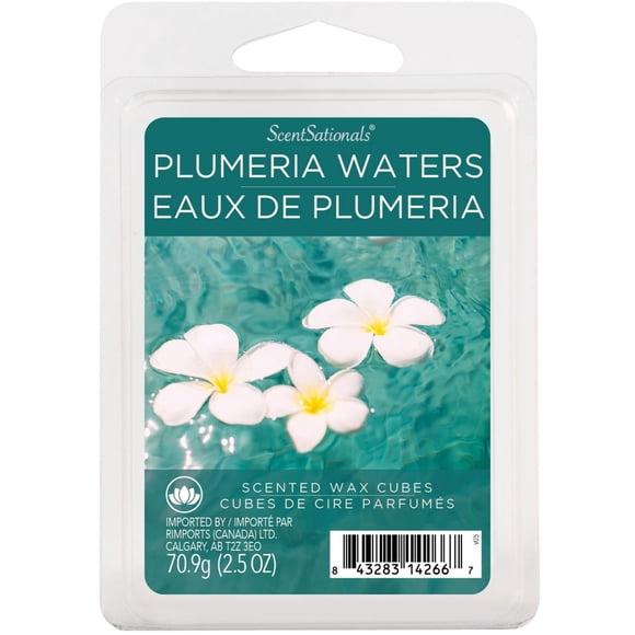 ScentSationals Scented Wax Cubes - Plumeria Waters