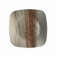 thumbnail image 1 of Bio Mart | Areca Palm Leaf Tableware | Natural, Eco-friendly, backyard Compostable | 6" Elegant Square Dinner Plate | Pack of 25 x 4 UNITS / CASE | 100 pcs, 1 of 4