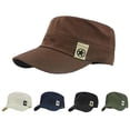 thumbnail image 5 of Mens Hat Coffee Popular Baseball Cap Natural Adjustable Skin-friendly Baseball Hat for Dressing Room, 5 of 5