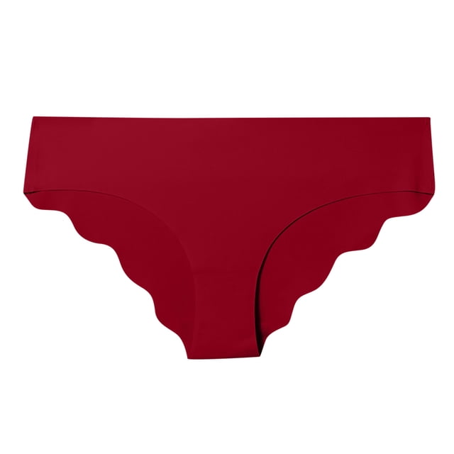 Mrat Culottes Bikini pour Femmes Culottes Mode pour Femmes Culottes Confortables Femmes Culottes Décontractées Culottes Culottes Bikini pour Femmes P-277 Bordeaux m