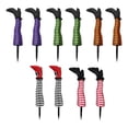 thumbnail image 4 of Witch Legs Halloween Yard Decor – 17” Realistic Witch Legs Stake For Indoor/Outdoor Decor (2 Pack) | &, 4 of 9