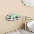 thumbnail image 2 of Glacier Pattern Soap Box Wall Mounted Double Laundry Soap Household Wall Soap Box, 2 of 7