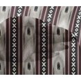 thumbnail image 4 of oneOone Viscose Chiffon Fabric Stripe & Geometric Ikat Print Sewing Fabric BTY 42 Inch Wide, 4 of 4
