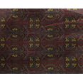 thumbnail image 4 of oneOone Georgette Viscose Fabric Stripe|Leaves & Floral Block Printed Craft Fabric BTY 42 Inch Wide, 4 of 4