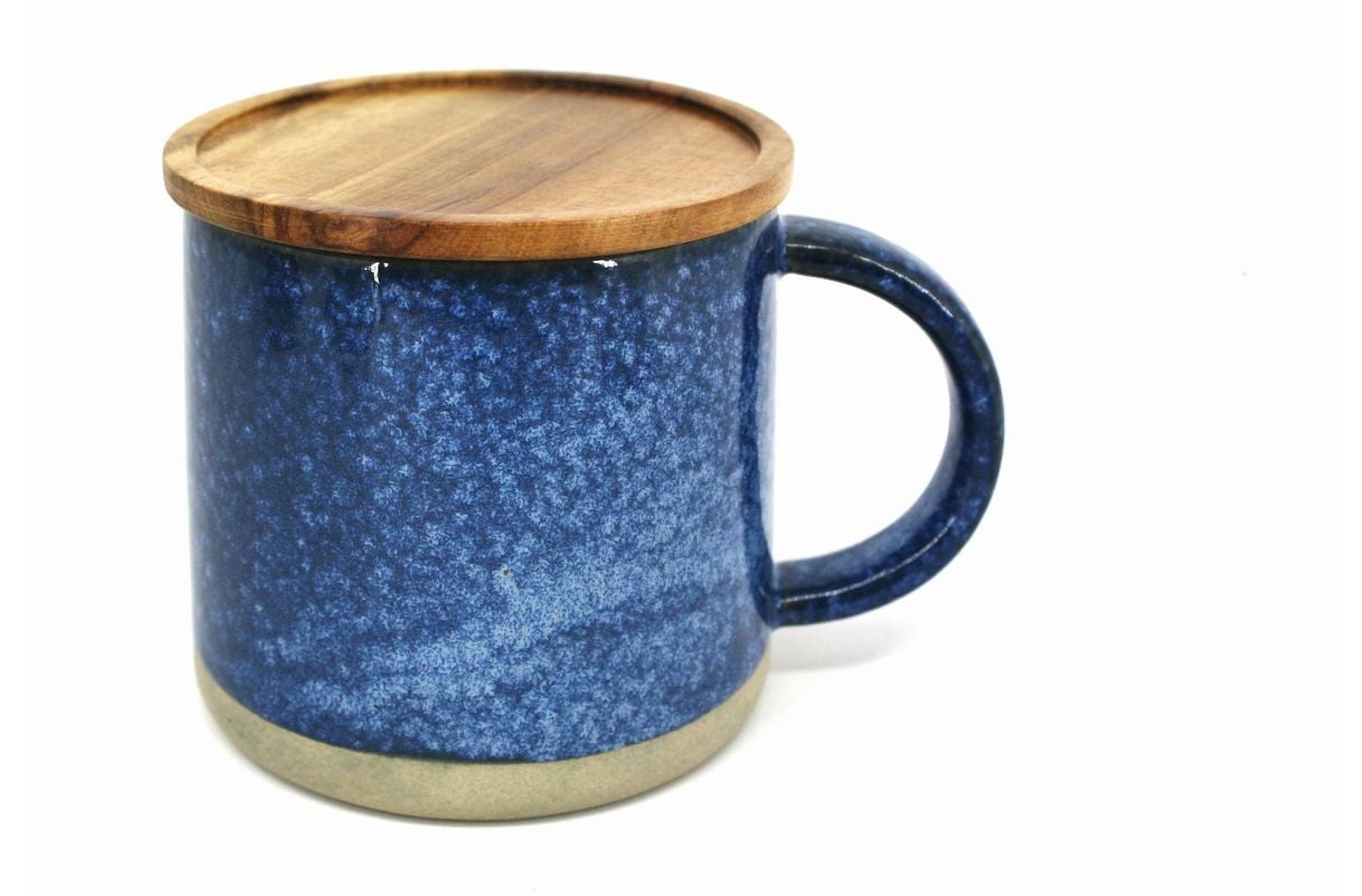 BIA S/4 Reactive Mugs with Lid, Blue