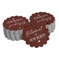 thumbnail image 1 of Inkdotpot Silver Foil Paper Hang Tags Retirement Is Sweet Text Favor Tags 100 Pieces, 1 of 1