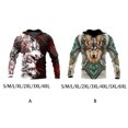 thumbnail image 3 of maskred And Unisex Autumn Jacket With Fashion Spring Autumn Animal Hoodies Easy To Clean style 2 S, 3 of 5