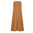 thumbnail image 5 of CHOK Robes Décontractées pour Femmes Couleur Unie Sans Manches Coton Lin Poches Longue Robe Dames Plage Été Robes, 5 of 5