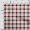 thumbnail image 1 of oneOone Viscose Jersey Fabric Gingham Check Print Fabric BTY 60 Inch Wide, 1 of 5