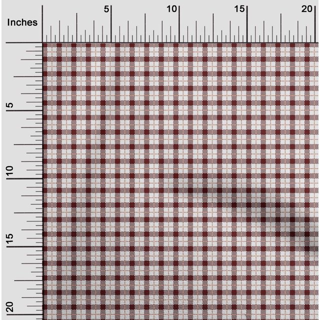 oneOone Viscose Jersey Fabric Gingham Check Print Fabric BTY 60 Inch Wide