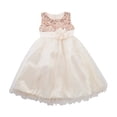 thumbnail image 1 of Flower Girl Dress Lace Solid Baby Princess Pageant Party Bridesmaid Dresses, 1 of 4