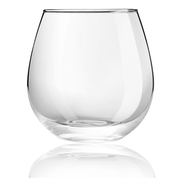 Spirits Stemless Crystal Wine Glasses 15 oz - Set of 4