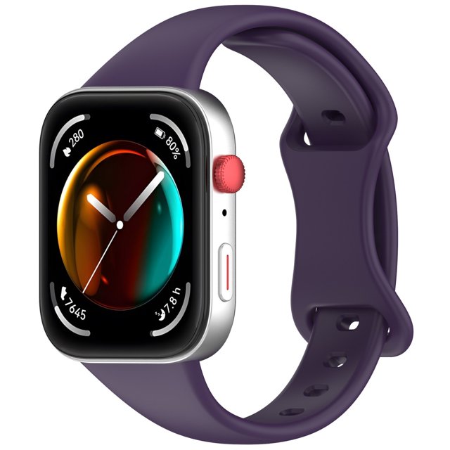 Pro Smart Watch Band Replacement Silicone Strap Slim Comfortable Durable Breathable Compatible with Latest Model