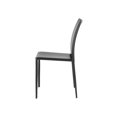 thumbnail image 4 of Lynda Chaise Latérale Moderne Rembourrée en Cuir - Qualité Contractuelle, 4 of 5