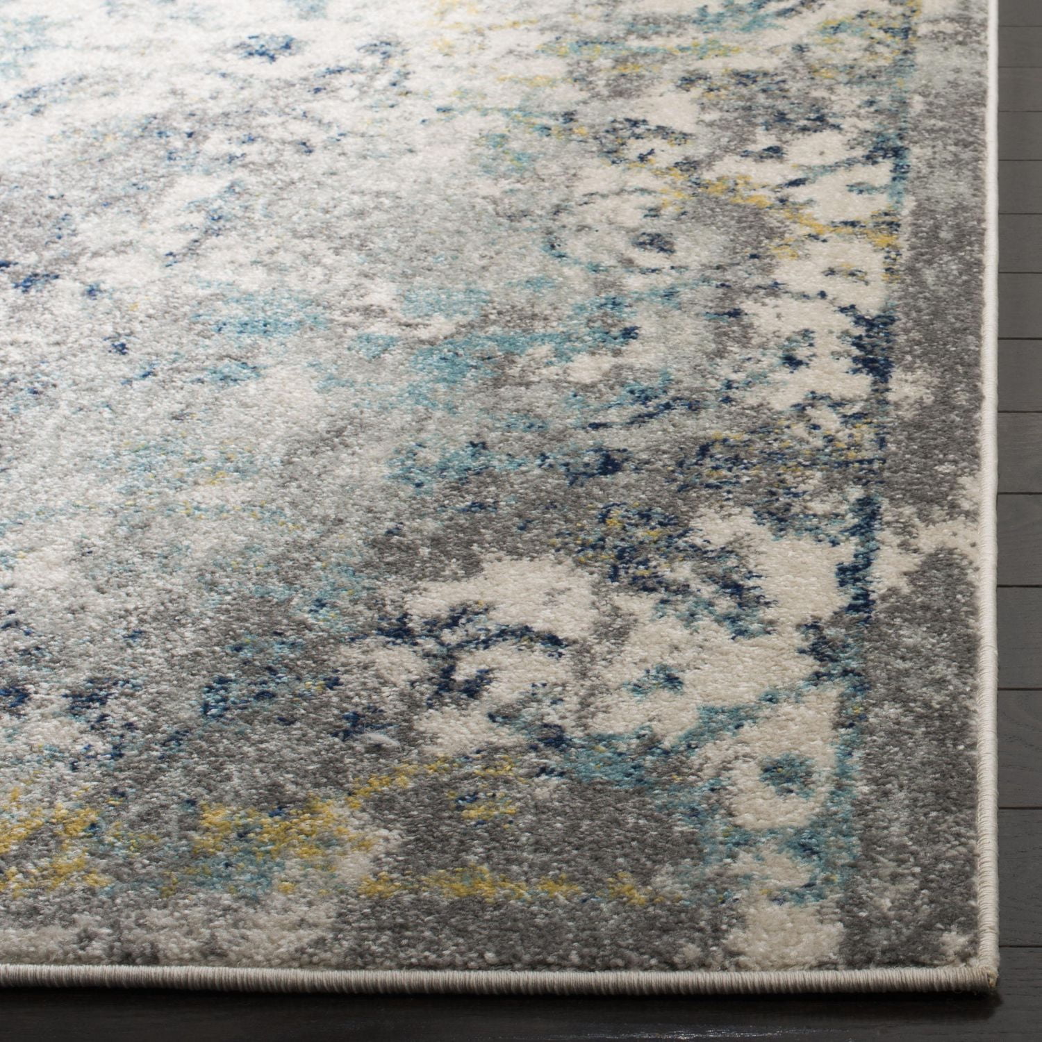 SAFAVIEH Madison Ognen Overdyed Geometric Area Rug