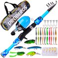 thumbnail image 4 of Kyusrd Summer Outdoor Patio Deals！Children's Fishing Rod Color Fishing Rod Combinationsea Fishing Rod Sea Rod, 4 of 7