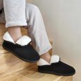 thumbnail image 5 of VONMAY Bottes Pantoufles Duveteuses pour Femmes Bottillons en Mousse Mémoire Chaussures de Maison Intérieur Extérieur, 5 of 5