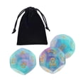 thumbnail image 4 of stanreset 3Pcs Acrylic Astrological Dice Constellation Dice for gifts Style Cards Accessory A, 4 of 9