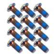 thumbnail image 4 of Shisuyan 1 Box/12PCS Titanium Steel Brake Pad Screws Brake Fixing Screws Durable Screws for Mountain Bike (Seven Colors), 4 of 9