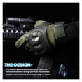 thumbnail image 4 of Gloves Touch Screen Hiking Cycling Biker Training Climbing Hard Knuckle Full Finger Men ,Wide Use, 4 of 6