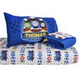 thumbnail image 2 of 3 Piece Toddler Bedding Set, Thomas The Tank Standard Crib Bedding Set, Includes Reversible Comforter, Fitted Sheet, Pillowcase, 2 of 8