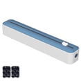 thumbnail image 2 of Cling Film Dispenser With Cutter Plastic Wrap & Aluminum Foil Dispenser Box Wall Mounted Kitchen Organizer For Cling Film Foil Parchment Paper, 2 of 9