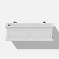 thumbnail image 1 of Veradek Brixton Railing Window Box 36" Planter Gray Grey, 1 of 10