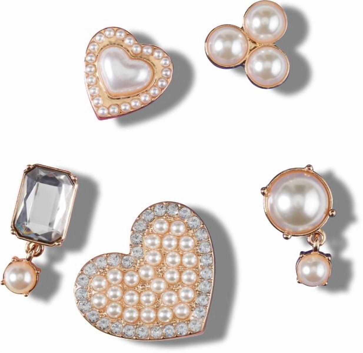 Crocs Pearly Hearts 5 Pack