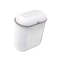 thumbnail image 3 of GROWTH TANK Hanging Bin with Lid, Waste Basket with Sliding Opening, Large Capacity (12 Liters), Kitchen Compost Bin, Waste Container for Bathroom white, 3 of 8