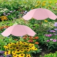 thumbnail image 4 of Large Garden Parasol for Potted Plants | Outdoor Sun & Rain Protection Umbrella with Stake | 47" Shade Canopy | Durable Metal Frame & Rubberized Cloth Cover, 4 of 5