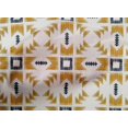 thumbnail image 4 of oneOone Cotton Cambric Fabric Geometric Ikat Decor Fabric Printed BTY 56 Inch Wide, 4 of 4