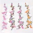 thumbnail image 4 of Handmade Embroidered Floral Patch Craft For Fabric Decoration Knitted Applique Artwork Ten Styles Sewing Patch For Clothes Bags Dress Jackets Jeans R Epair Decoration, 4 of 4