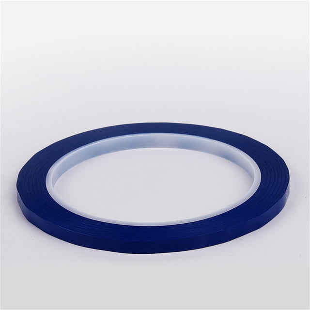 Lefu Violin Fingering Tape Sticker Fretboard Tape in blue color, featuring a 66-meter length and 3mm width. Made of durable PVC material with acid-free adhesive, suitable for violins, violas, cellos, basses, and other string instruments. Ideal for precise fingerboard placement, a versatile string instrument accessory available in multiple colors.