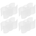 thumbnail image 1 of Pince Double Tuyau Blanc Plastique 4 Pcs 1.7 Po, 1 of 8