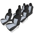 thumbnail image 1 of FH Group Neoprene Waterproof Custom Fit Car Seat Covers for Toyota Sienna 2011-2020 Gray, 1 of 9