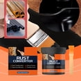 thumbnail image 2 of Black Spray Paint for Metal Rust Conversion Agent, No Sanding Required Heavy-Duty Metal Rust Inhibitor Paint for Metal Surfaces, 2 of 9