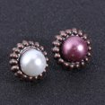 thumbnail image 4 of MasteelfCA 20pcs Brads Round Pearl Brads Scrapbooking Brads Paper Fasteners for DIY Crafts (Random Color), 4 of 8