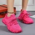 thumbnail image 3 of Dakaela Chaussures de Marche pour Femmes à Enfiler Espadrilles de Course Tennis 2025 Mode Décontractée Chaussures pour Femmes Rose 7, 3 of 8