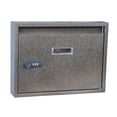 thumbnail image 1 of Rongfmy Locking Wall Mount Mailbox, Mail Boxes Outdoor with Combination Lock, Key Drop Bronze, 1 of 9