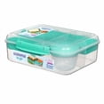 thumbnail image 2 of Sistema To Go Collection Boîte Bento et Contenant de Rangement pour Aliments, 6,9 Tasses, Transparent, Clips de Couleurs Assorties, 1,65 L, Couleurs Pouvant Varier., 2 of 4