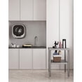 thumbnail image 2 of BeesClover Heavy-Duty Stainless Steel Work & Prep Table, NSF Commercial-Grade Table with Adjustable Lower Shelf for Kitchen, Restaurant, Home, Garage, Hotel, 2 of 6
