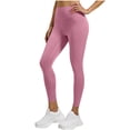 thumbnail image 1 of Miqool Womens High Waist Ankle Yoga Leggings Workout Tummy Control Soft Bike Pants with Two Pockets, 1 of 5