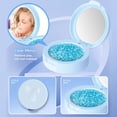 thumbnail image 4 of Makeup Toy Set For Girls With Simulation Lipstick And Brushes 7.09X4.72X2.36In Blue Plastic Pretend Play Washable Accessories Creativity Development For Children Blue, 4 of 8