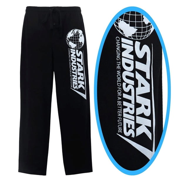 Iron Man Stark Industries Logo Men's Pajama Pants-3XLarge (48-50)